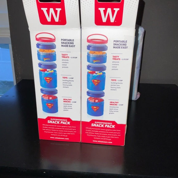 Justice League Wonder Woman Snack Containers - Picture 3 of 9